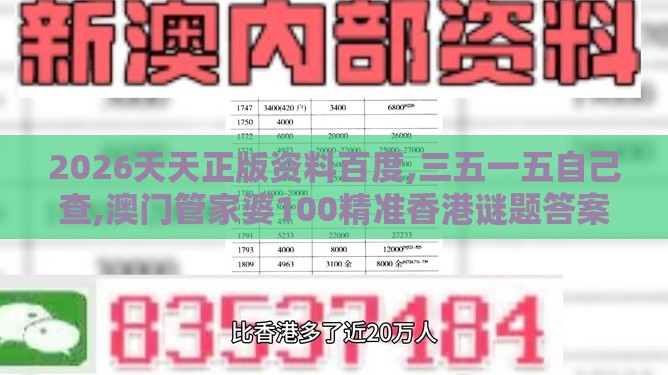 2026天天正版资料百度,三五一五自己查,澳门管家婆100精准香港谜题答案-改进解答、专家解析解释与落实​,防范不实承诺