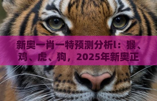 新奥一肖一特预测分析l：猴、鸡、虎、狗，2025年新奥正版免费大全-百度,澳门管家一肖一特预测方法清晰释义、解释与落实-杜绝保健品神化